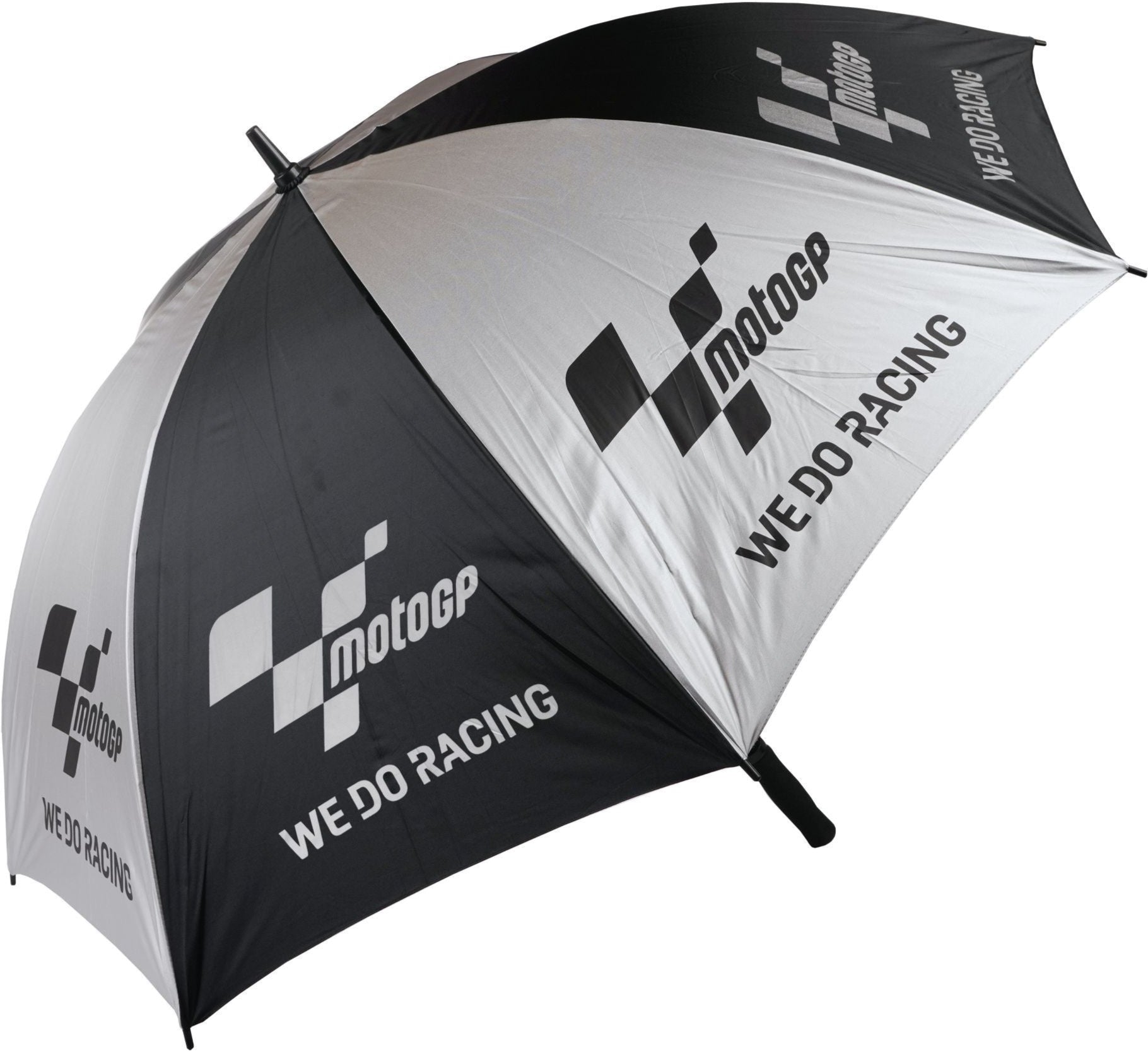 MotoGP "We Do Racing" Black & Silver Track Umbrella
