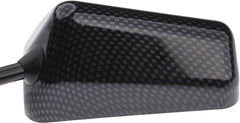 Bike It Short Carbon Look Universal F1 Mirrors