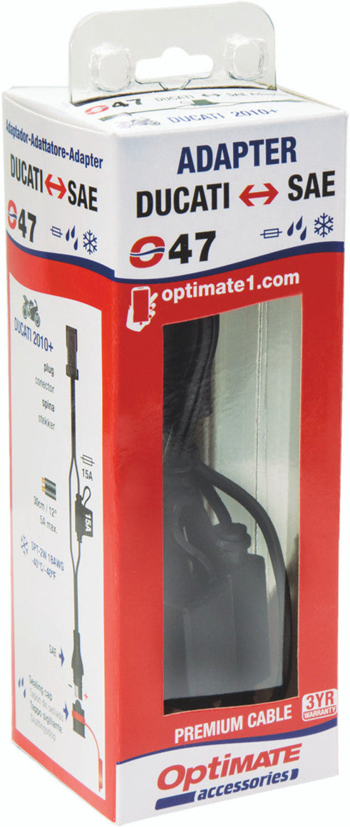 OptiMate O47 Ducati Lead