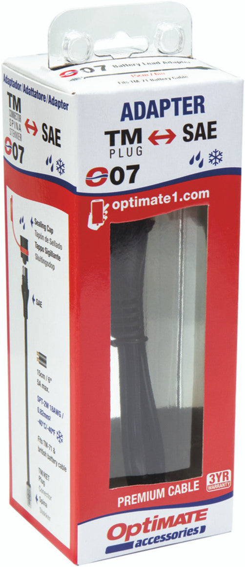 OptiMate O7 SAE to TM Converter