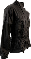 Richa Rain Warrior Waterproof Motorcycle Over Jacket - Black