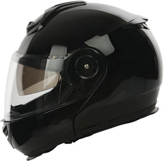 Spada Bastion Flip Up Motorcycle Helmet - Black