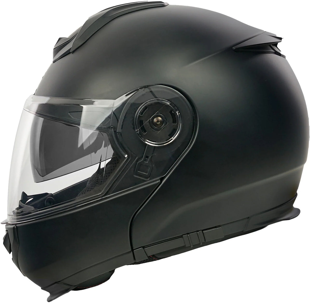 Spada Bastion Flip Up Motorcycle Helmet - Matt Black