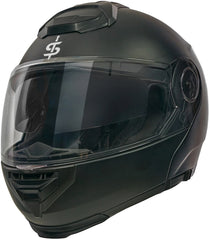 Spada Bastion Flip Up Motorcycle Helmet - Matt Black