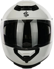 Spada Bastion Flip Up Motorcycle Helmet - White