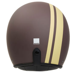 Spada Ace Command Open Face Motorcycle Helmet - Matt Brown