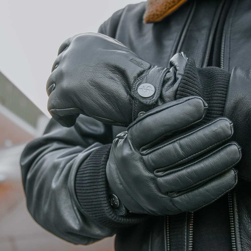 Spada Injector CE Waterproof Motorcycle Gloves - Black