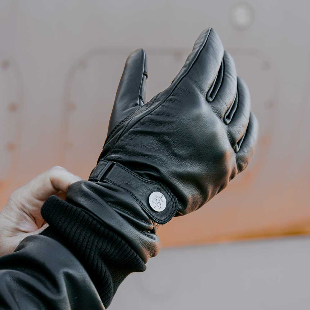 Spada Injector CE Waterproof Motorcycle Gloves - Black