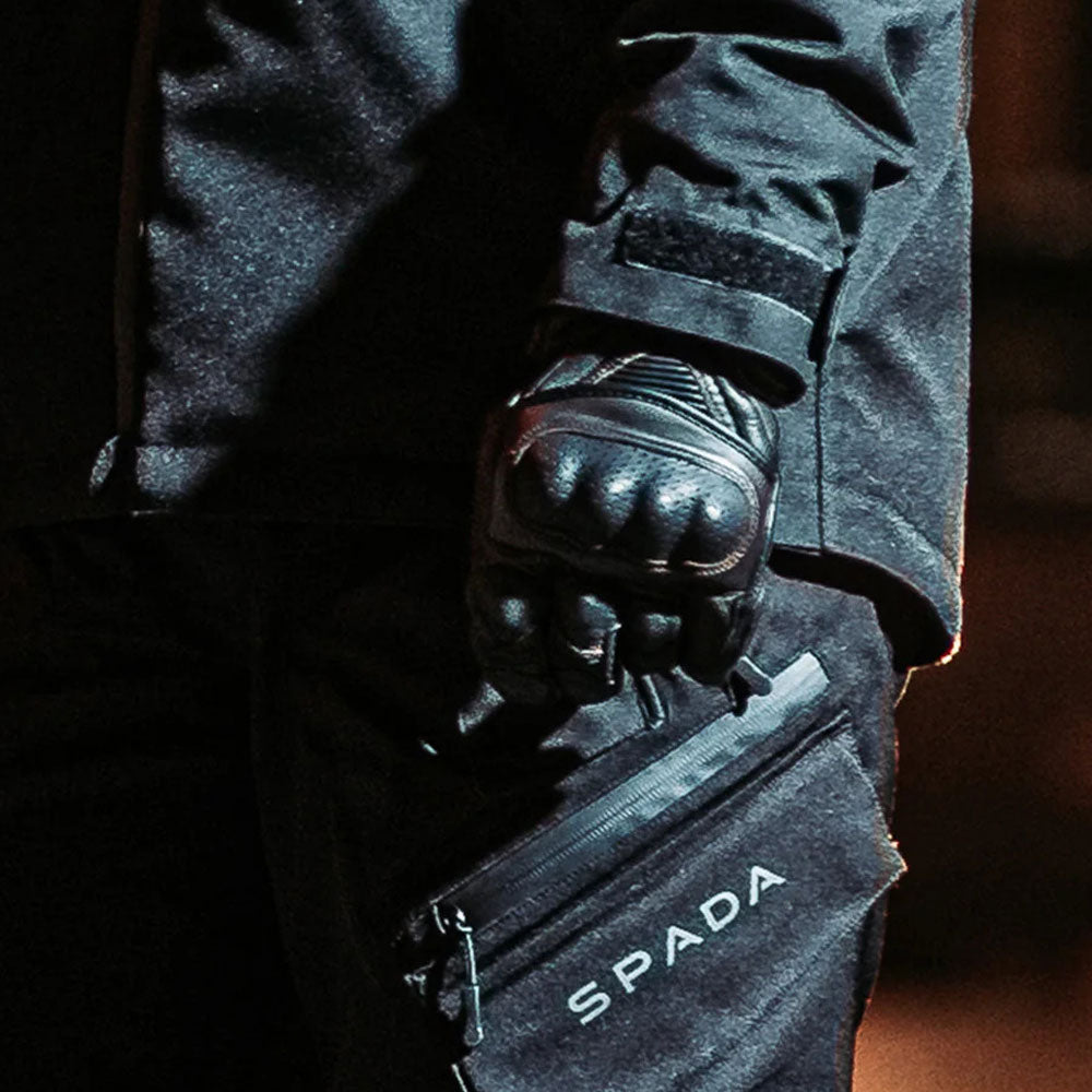 Spada Corso CE Motorcycle Gloves - Black/Brown