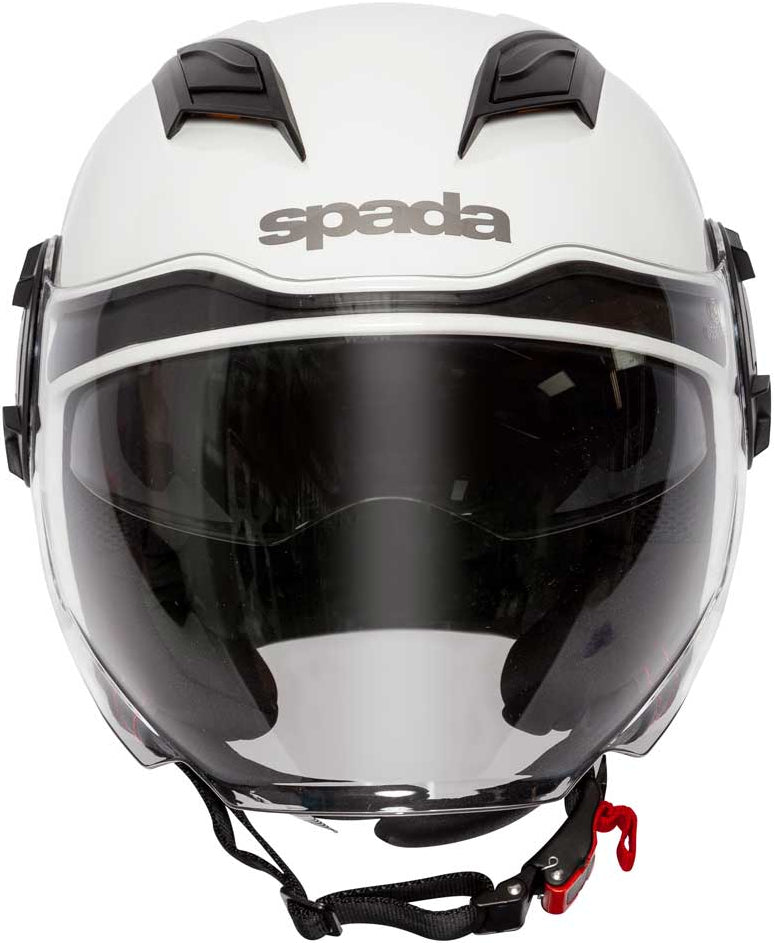 Spada Lycan 06 Open Face Motorcycle Helmet - White