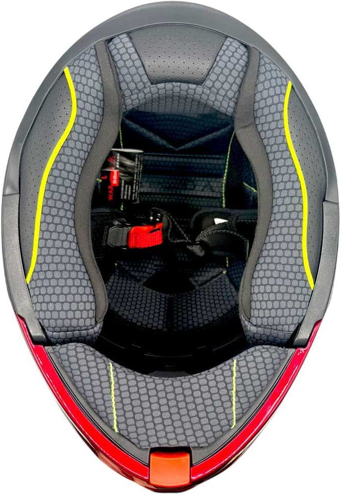 Spada Orion 2 Flip Up Motorcycle Helmet - Allure Red/Blue
