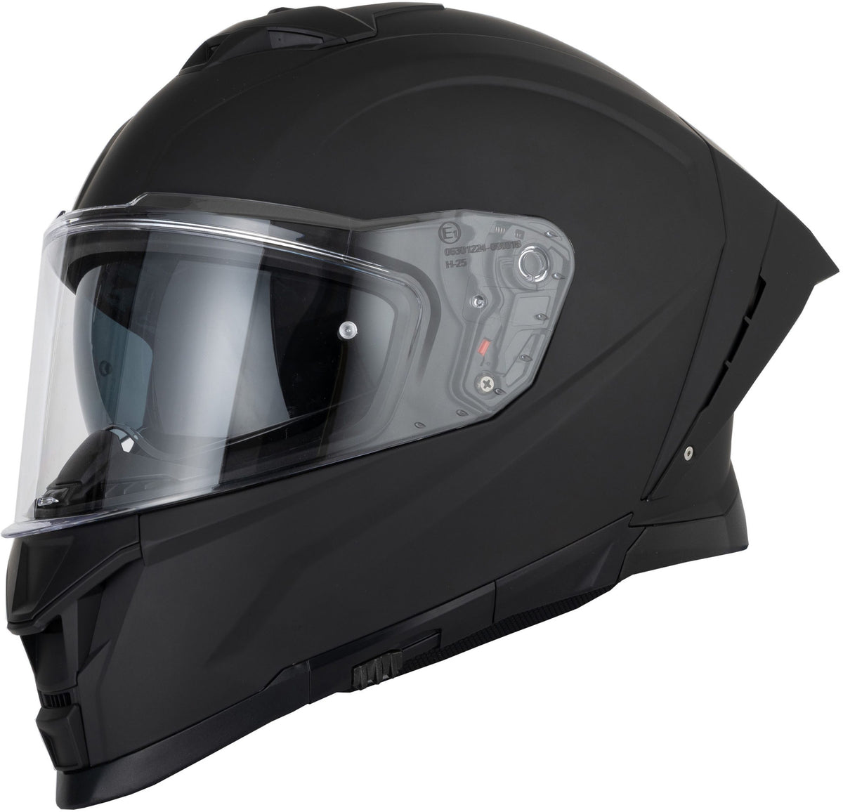 Vcan H162 Full Face Motorcycle Helmet - Matt Black